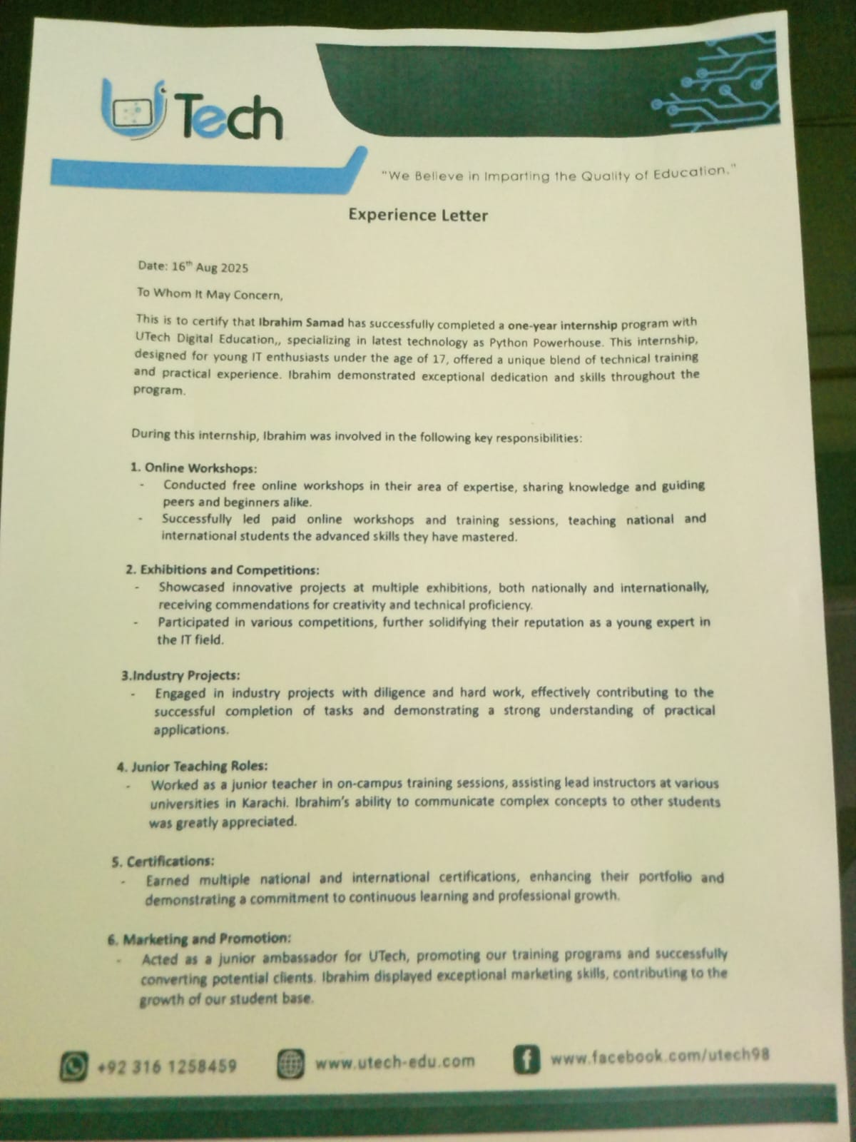 Utech Digital Education - 3